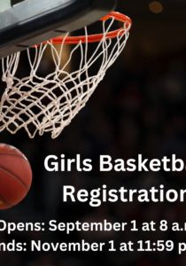 Girls Basketball Registration image for 23-24 season