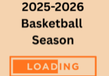 Promotional graphic for the 2025–2026 basketball season with 'LOADING' bar and Weaver Athletic Association branding.